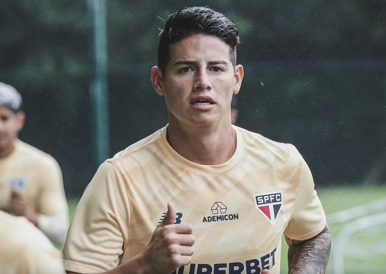 James Rodríguez no seguirá en São Paulo: se conocieron nuevos detalles